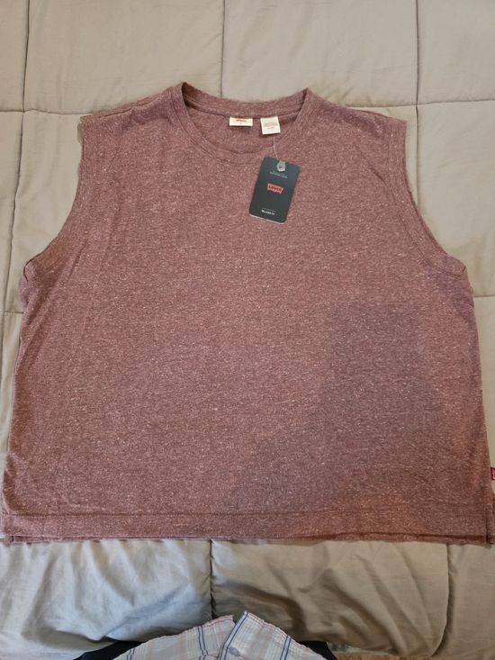 Levi's Tops - Levi's Women's Sleeveless Crewneck Tank - Heather Mauve